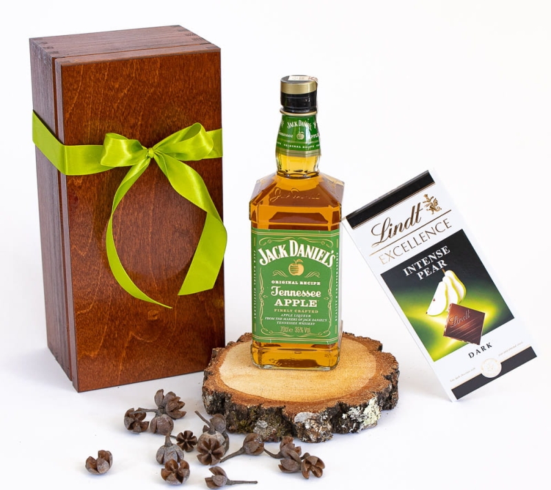 whisky na prezent Jack Daniels Apple