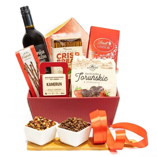 Koszyk prezentowy dla dziadków - Pino