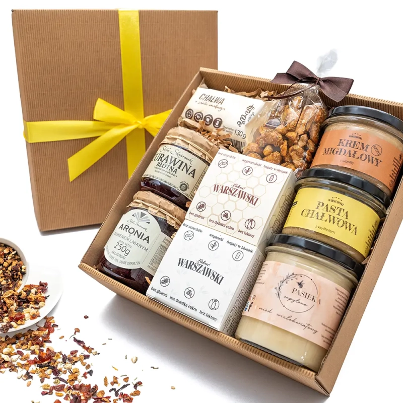 Kosz prezentowy bezglutenowy