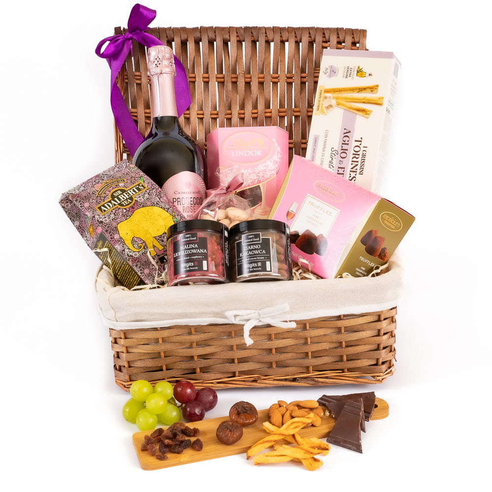 Kosz prezentowy na 40 rocznicę ślubu - Sofia