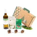 Zestaw świąteczny z winem - Marcia