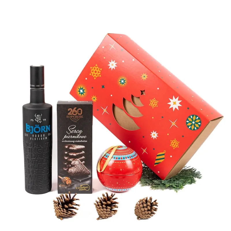 box świąteczny dla niego