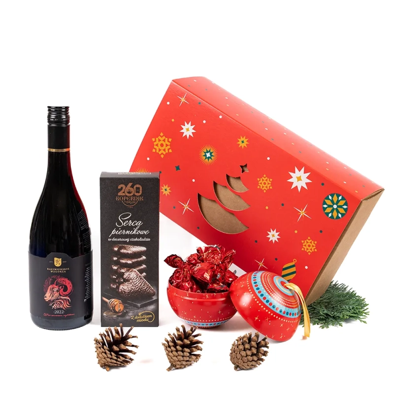 zestaw prezentowy z polskim winem