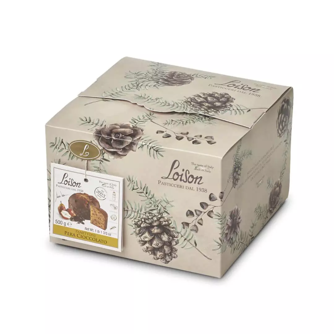 babka panettone z gruszkami i czekoladą 500g