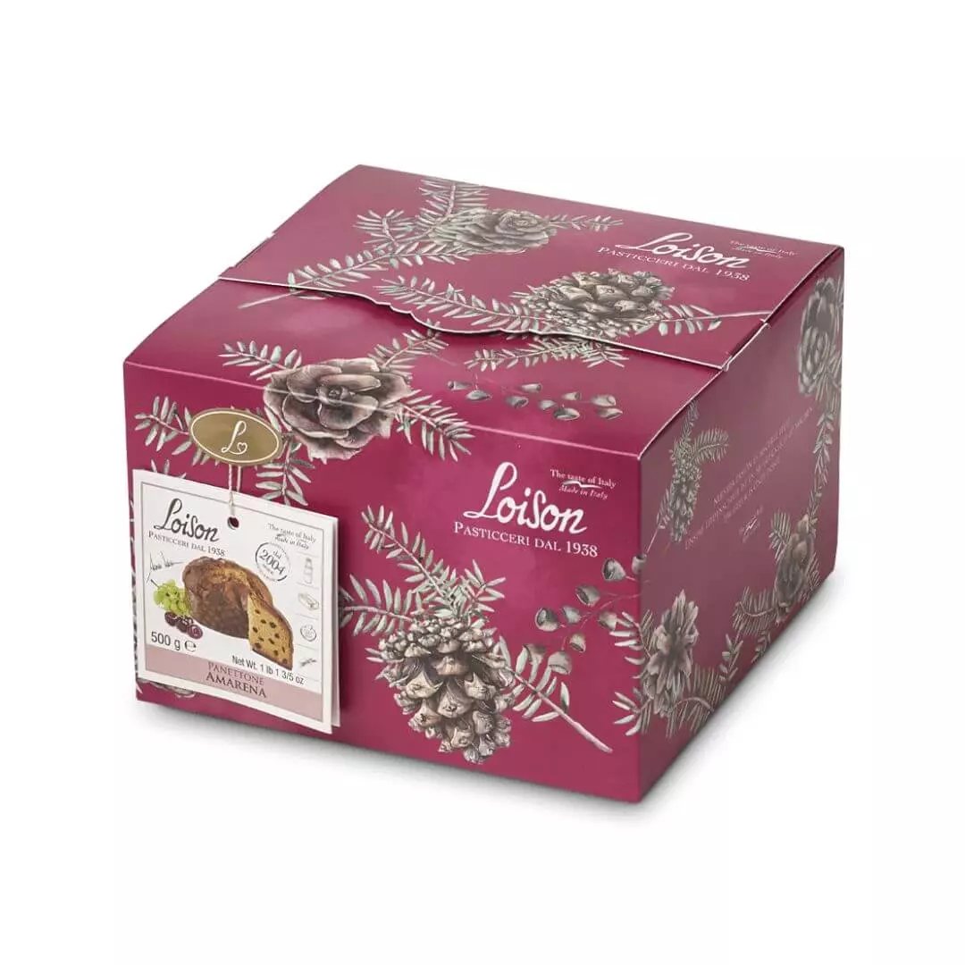 włoskie ciasto panettone z wiśniami 500g