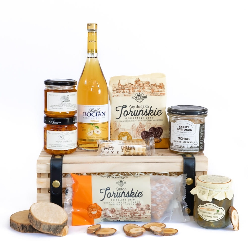 Ekskluzywny zestaw prezentowy z wódką - Adam