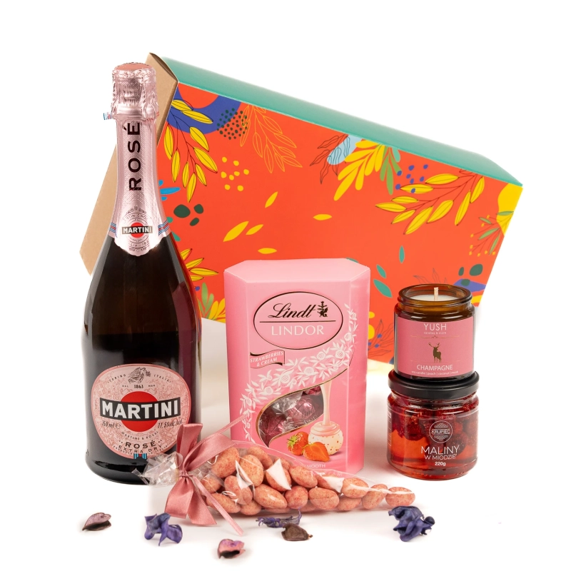 prezent ze świeczką