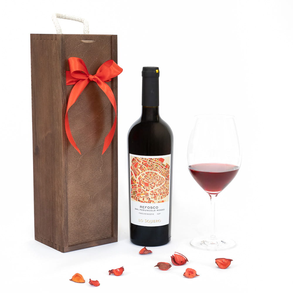 Wino na prezent weselny Domenica