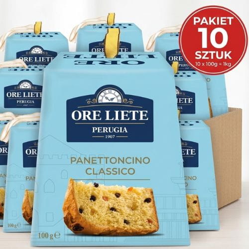 panettone włoskie Ore Liete 100g