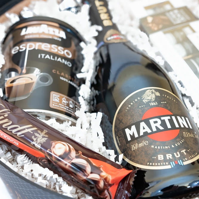 zestaw prezentowy z Martini Brut