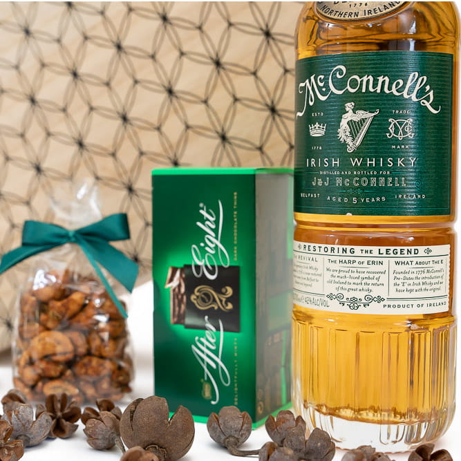 Ekskluzywny kosz prezentowy z whisky - Richard