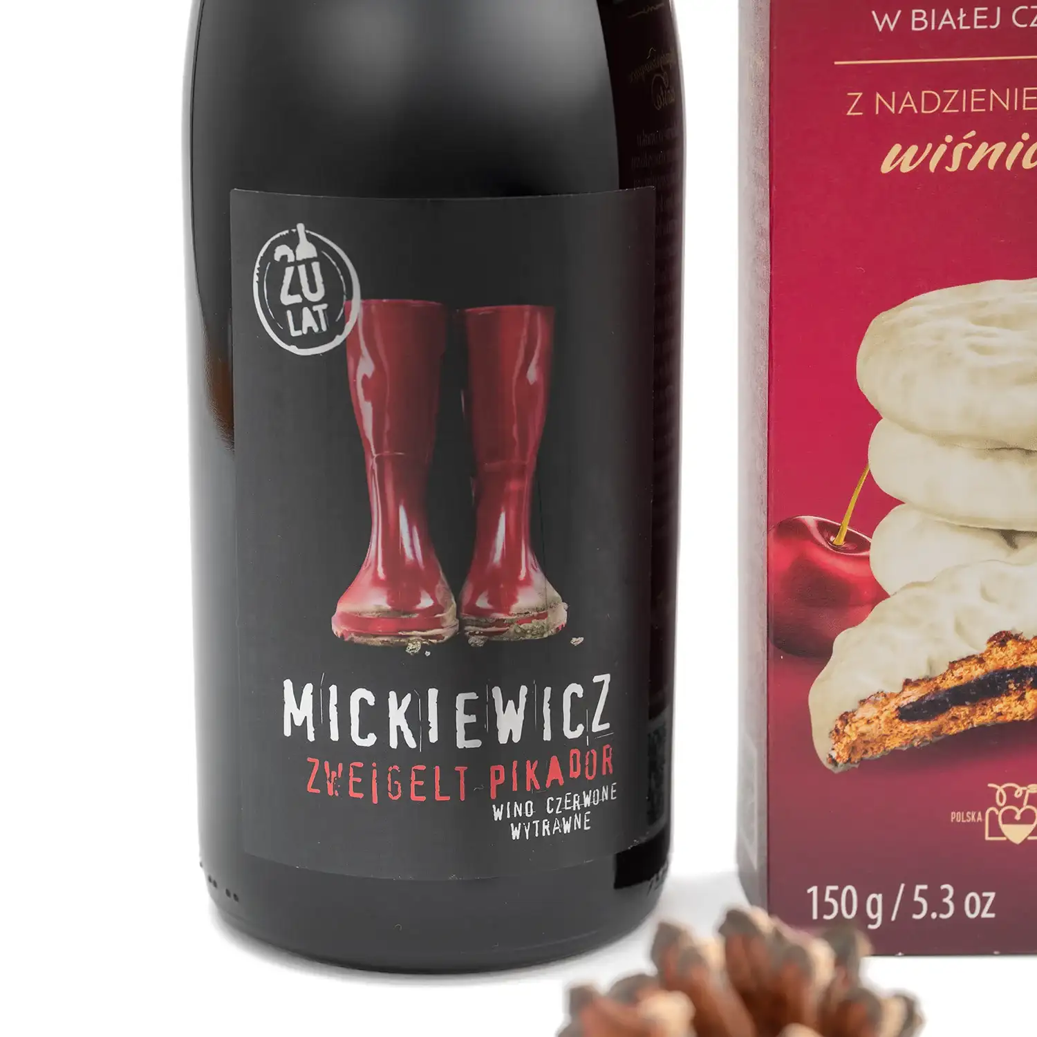 polskie wino czerwone Mickiewicz