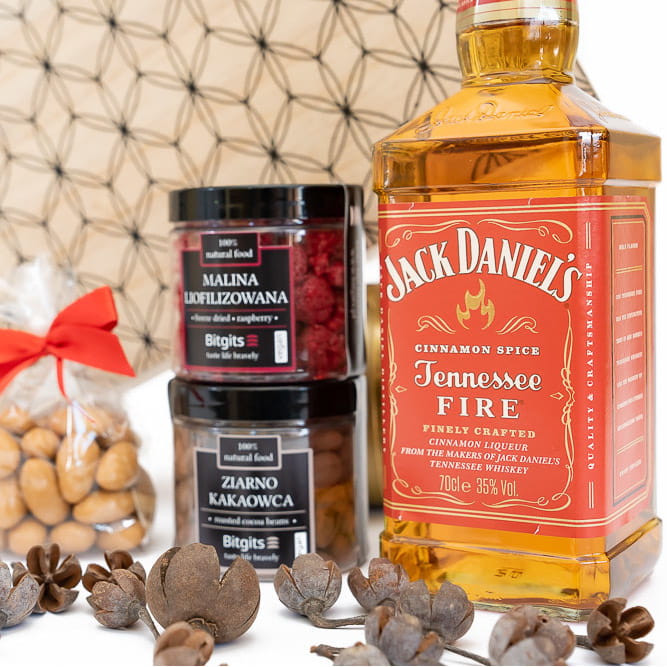Skrzynka prezentowa z whisky - Jake