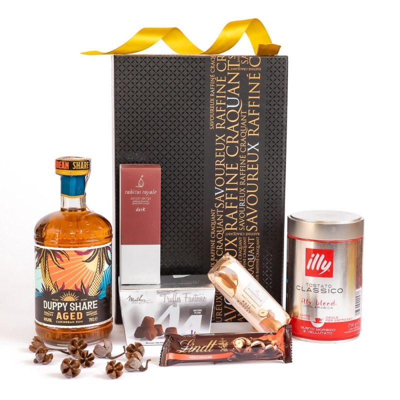 Ekskluzywny zestaw prezentowy z rumem - Kori