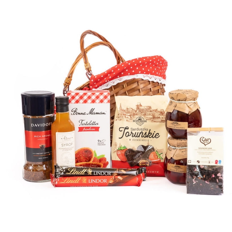 Kosz prezentowy z przetworami - Julian