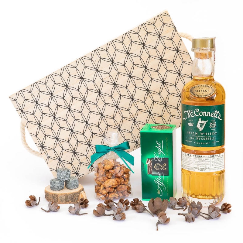 Ekskluzywny kosz prezentowy z whisky - Richard