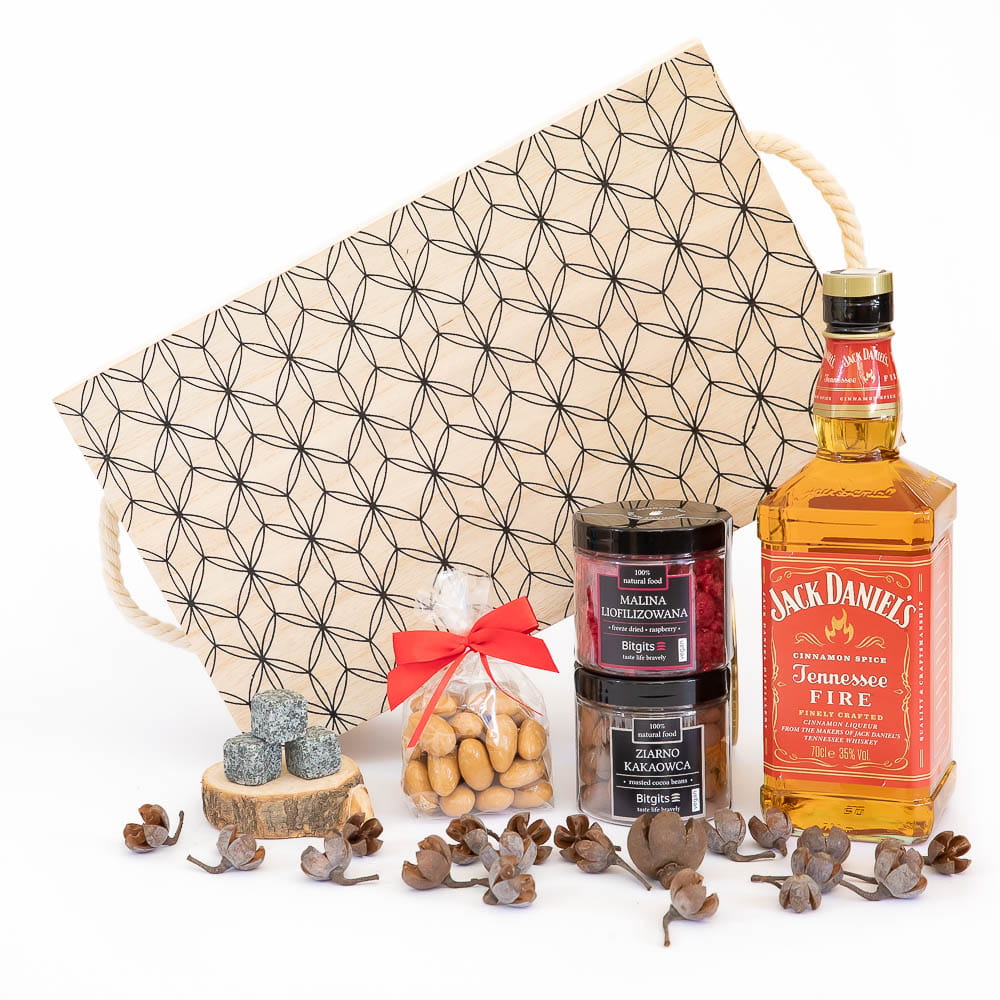 Skrzynka prezentowa z whisky - Jake