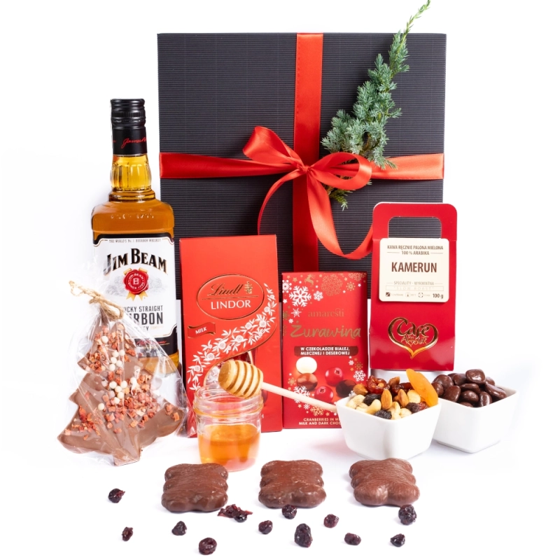 Świąteczny zestaw prezentowy z whisky - Jim
