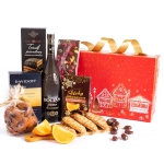 Pudełko prezentowe świąteczne - Bocian