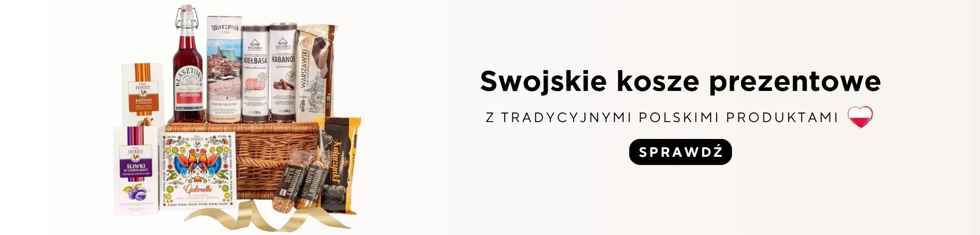 Swojskie kosze prezentowe